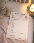 Evening Visual Routine Chart.